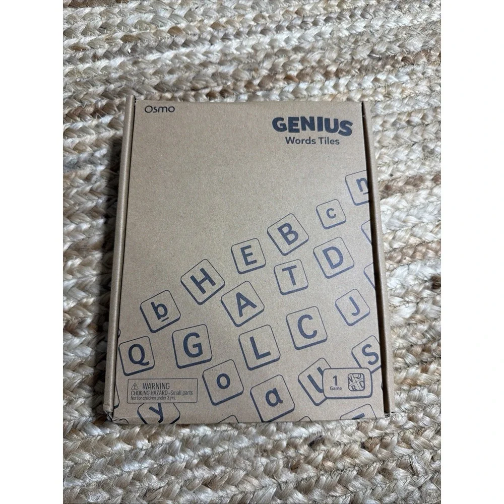 Osmo Genius Kit – Words Tiles ONLY – No Game or Base – iPad/Fire Compatible –NEW